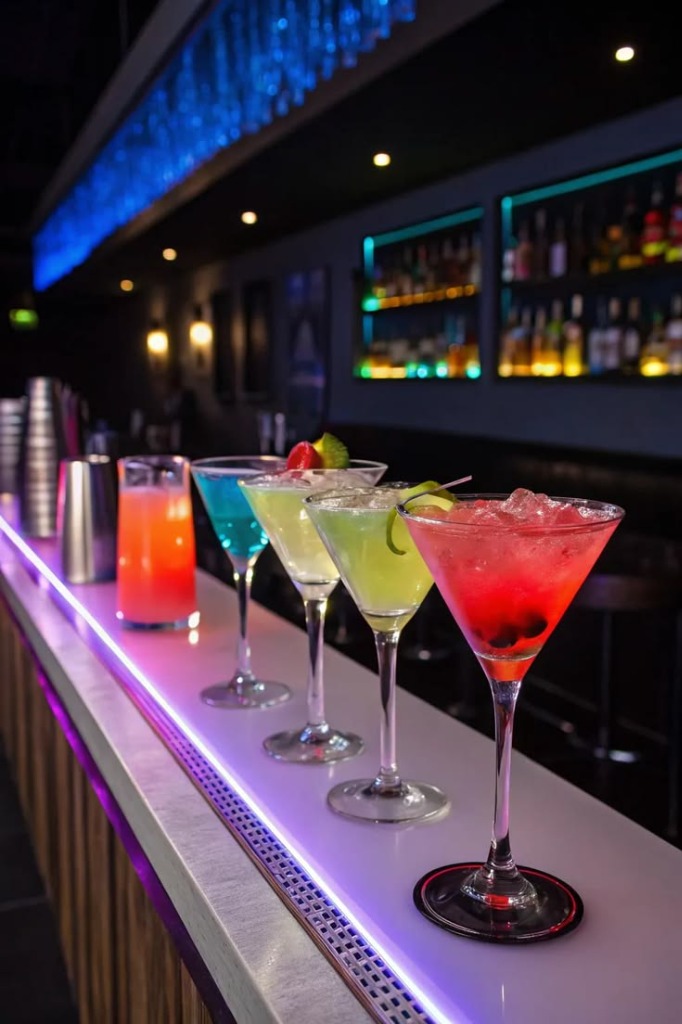 Stylish Cocktail Lounge and Bar at Darmont Hotel